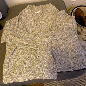Gray Madewell cardigan XL